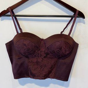 Sexy Red Zip-up Bralette